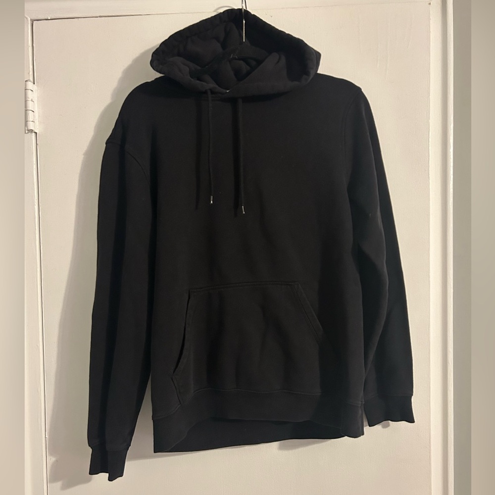 H&M Black Hoodie Sweatshirt
